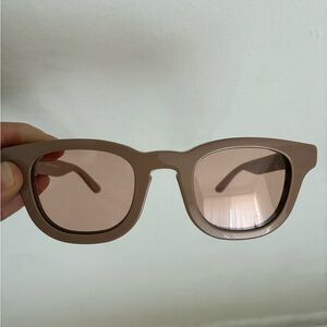 Thierry Lasry 828 Stylish Tan Sunglasses